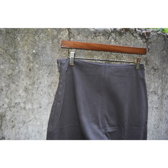 Kristensen Du Nord Charcoal Gray High Waist Stretch Pants – Size 3 (M/L) - Picture 4 of 6